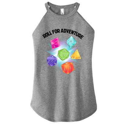 Polyhedral Dice Women’s Perfect Tri Rocker Tank