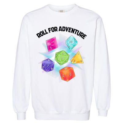Polyhedral Dice Garment-Dyed Sweatshirt