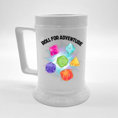 Polyhedral Dice Beer Stein