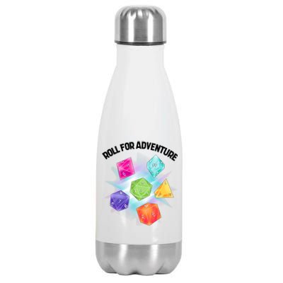 Polyhedral Dice Stainless Steel Insulated Water Bottle