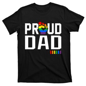 Proud Dad Pride Month Gift T-Shirt