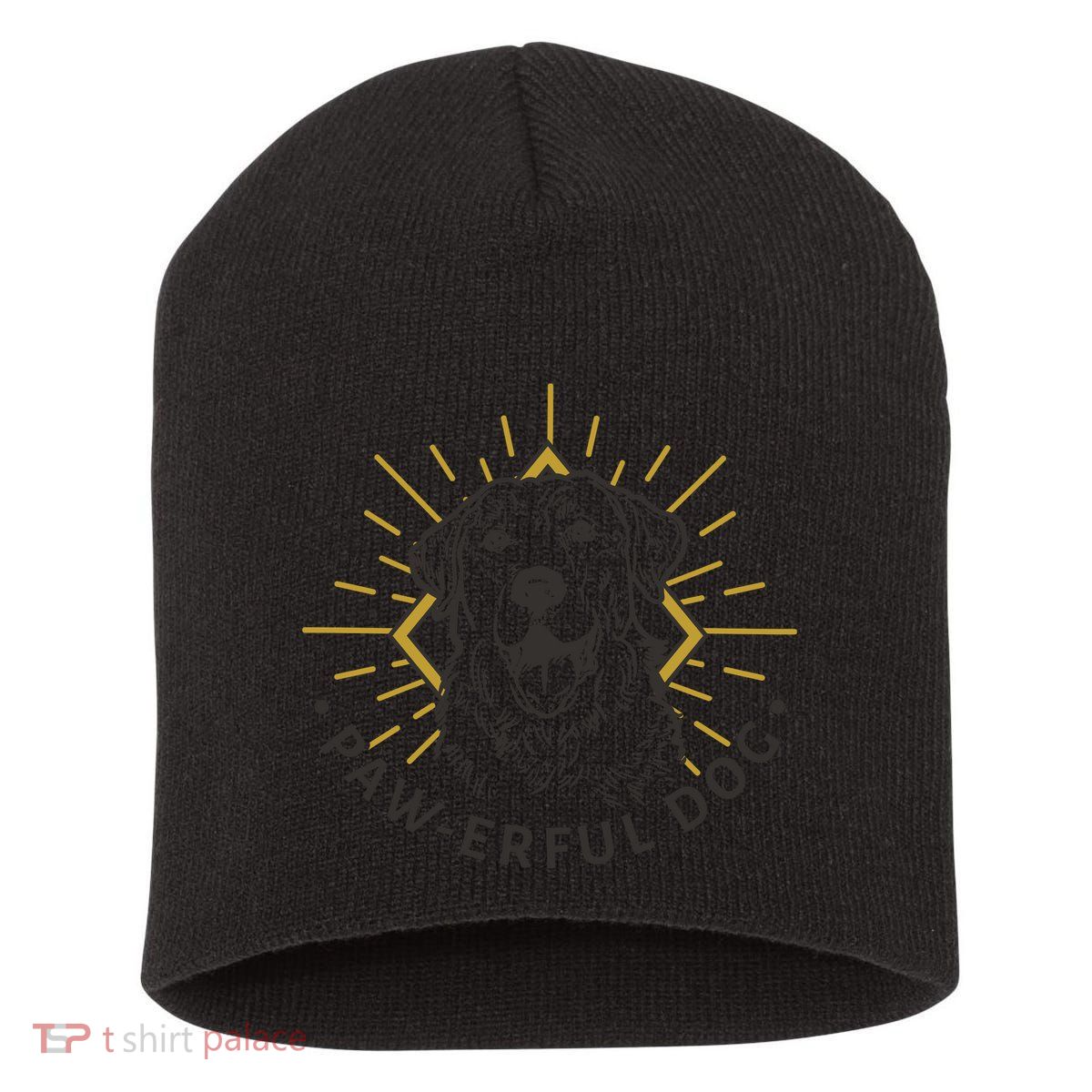 Pawerful Dog Short Acrylic Beanie