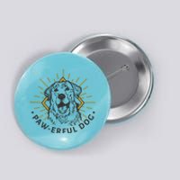 Pawerful Dog Button