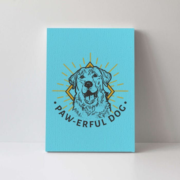 Pawerful Dog Canvas