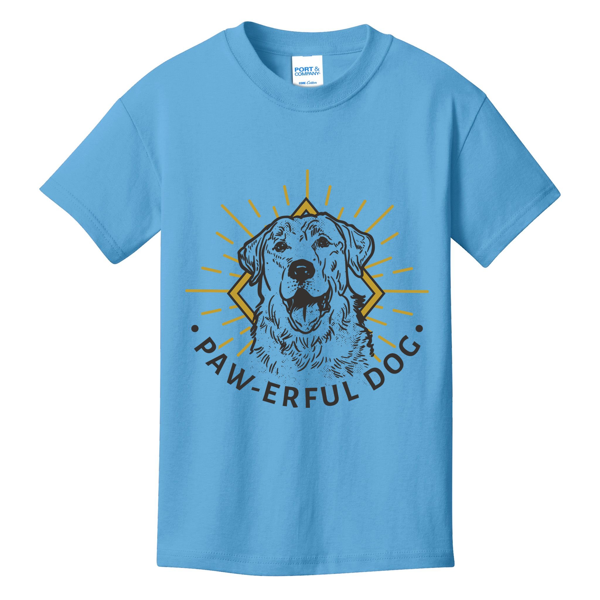Pawerful Dog Kids T-Shirt