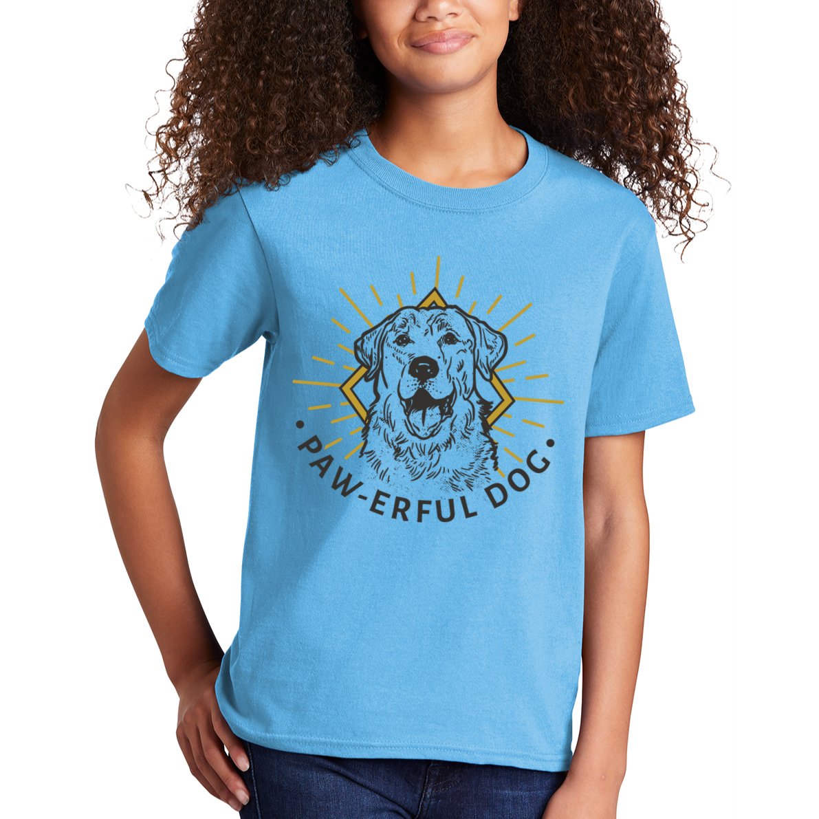 Pawerful Dog Kids T-Shirt