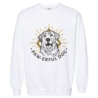 Pawerful Dog Garment-Dyed Sweatshirt