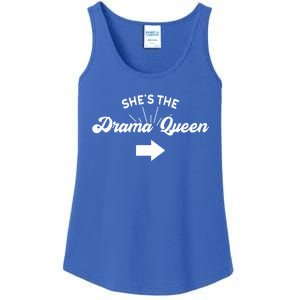 Princess Drama Queen Matching Sister Bff Mom Best Friend Gift Ladies Essential Tank