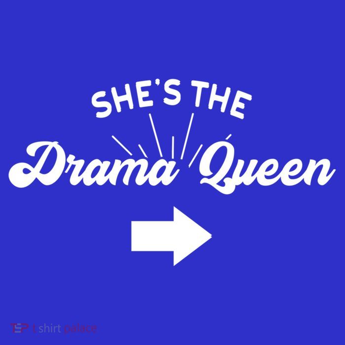 Princess Drama Queen Matching Sister Bff Mom Best Friend Gift Premium T-Shirt