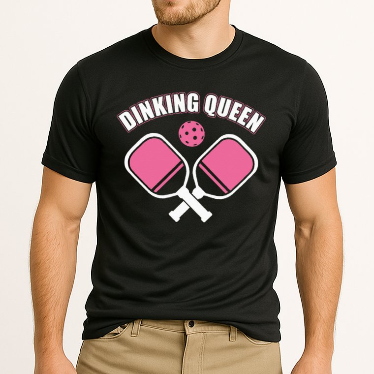 PicklebalI Dinking Queen Wo Pickleball Player Performance Shirt