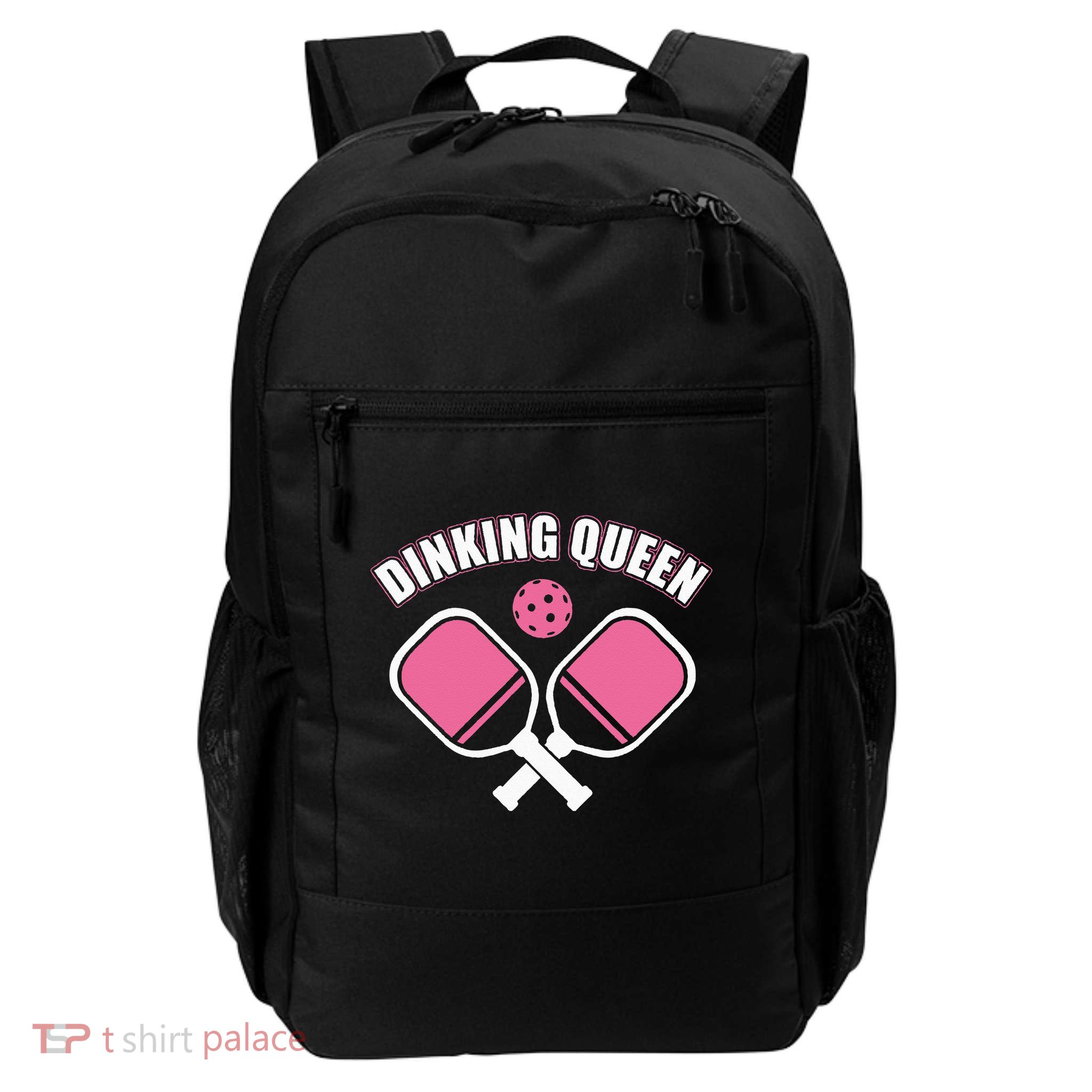PicklebalI Dinking Queen Wo Pickleball Player Daily Commute Backpack
