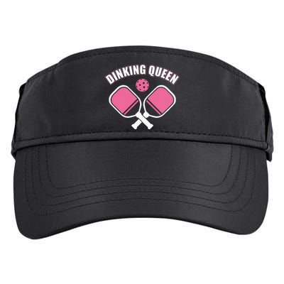 PicklebalI Dinking Queen Wo Pickleball Player Adult Drive Performance Visor