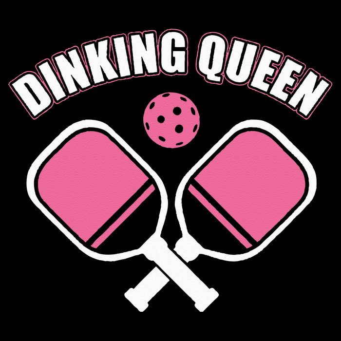 PicklebalI Dinking Queen Wo Pickleball Player Youth Performance Sprint T-Shirt