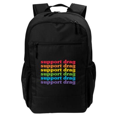 Pro Drag Queen Top LGBTQ Rights Support Drag Is Not A Crime Backpack