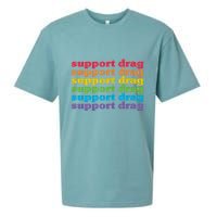 Pro Drag Queen Top LGBTQ Rights Support Drag Is Not A Crime Sueded Cloud Jersey T-Shirt