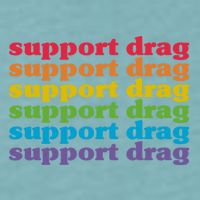 Pro Drag Queen Top LGBTQ Rights Support Drag Is Not A Crime Sueded Cloud Jersey T-Shirt
