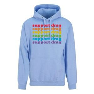 Pro Drag Queen Top LGBTQ Rights Support Drag Is Not A Crime Unisex Surf Hoodie