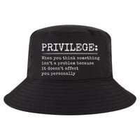 Privilege Definition Quote Cool Comfort Performance Bucket Hat