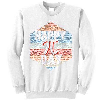 Pi Day Retro Vintage March 14th Happy Pi Day 3.14 Pi Sweatshirt