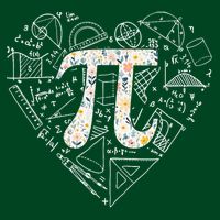 Pi Day Retro Floral Pi Teacher Math Mathematics Happy Pi Day Button