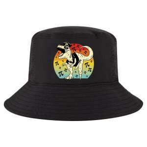 Pirate Dinosaur Retro Sunset Pi Day Cool Comfort Performance Bucket Hat