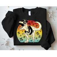 Pirate Dinosaur Retro Sunset Pi Day Sweatshirt