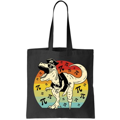 Pirate Dinosaur Retro Sunset Pi Day Bag