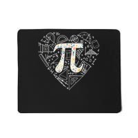 Pi Day Retro Floral Pi Teacher Math Mathematics Happy Pi Day Mousepad