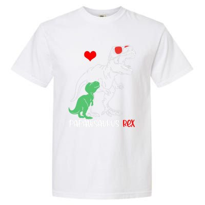 Papawsaurus Daddy Rex Autism Awareness Proud Dad Gift Garment-Dyed Heavyweight T-Shirt