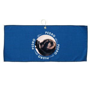 Pedro Dancing Raccoon Pedro Pedro Dancing Raccoon Meme Funny Large Microfiber Waffle Golf Towel