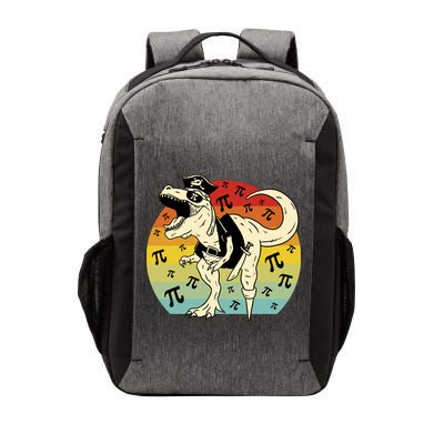 Pirate Dinosaur Retro Sunset Pi 3.14159 Vector Backpack