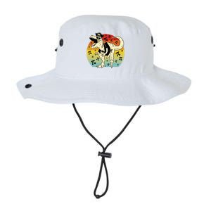 Pirate Dinosaur Retro Sunset Pi 3.14159 Legacy Cool Fit Booney Bucket Hat