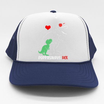 Poppasaurus Daddy Rex Autism Awareness Proud Dad Gift Trucker Hat