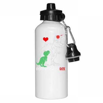 Poppasaurus Daddy Rex Autism Awareness Proud Dad Gift Aluminum Water Bottle 