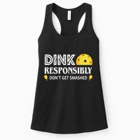 Pickleball Drink Responsibly Womens Tank Top