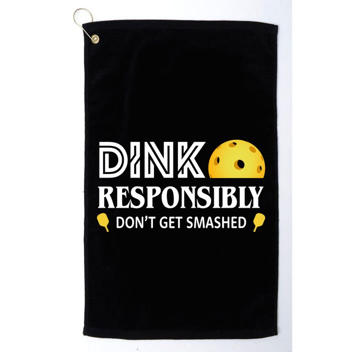 Pickleball Drink Responsibly Golf Towel