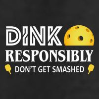 Pickleball Drink Responsibly Golf Towel