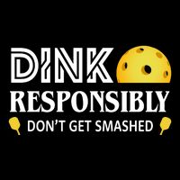 Pickleball Drink Responsibly Women's Crop Top Tee