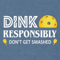 Pickleball Drink Responsibly Garment-Dyed Sweatshirt