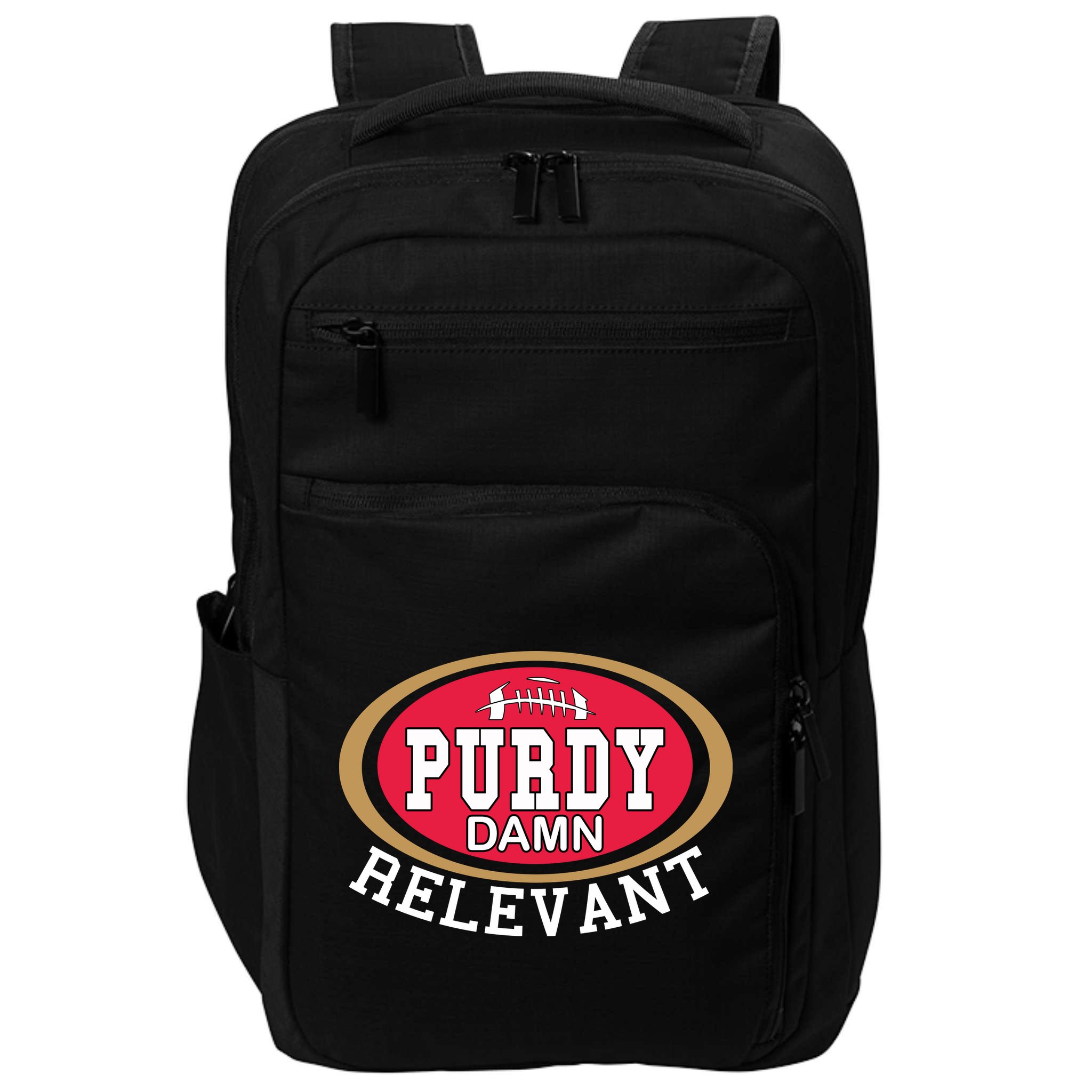 Purdy Damn Relevant San Francisco Football Impact Tech Backpack