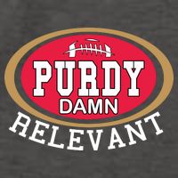 Purdy Damn Relevant San Francisco Football Vector Backpack