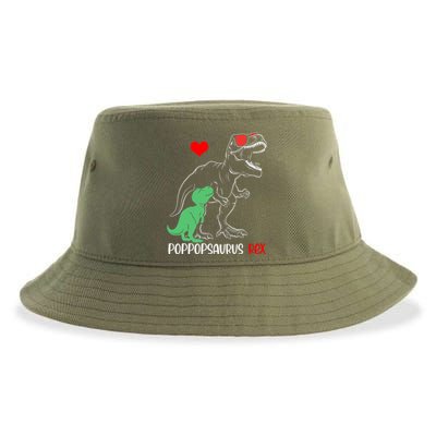 Poppopsaurus Daddy Rex Autism Awareness Proud Dad Gift Sustainable Bucket Hat