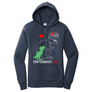 Popssaurus Daddy Rex Autism Awareness Proud Dad Gift Women's Pullover Hoodie