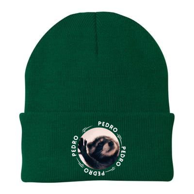 Pedro Dancing Raccoon Pedro Pedro Dancing Raccoon Meme Knit Cap Winter Beanie