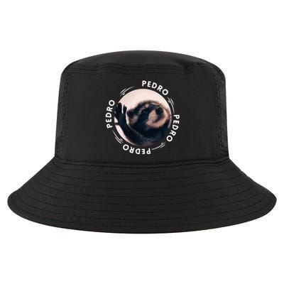 Pedro Dancing Raccoon Pedro Pedro Dancing Raccoon Meme Cool Comfort Performance Bucket Hat