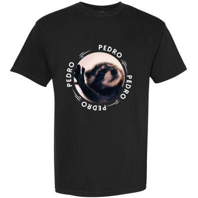 Pedro Dancing Raccoon Pedro Pedro Dancing Raccoon Meme Funny Garment-Dyed Heavyweight T-Shirt