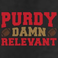 Purdy Damn Relevant San Francisco Football 7 Panel Mesh Trucker Snapback Hat