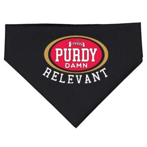 Purdy Damn Relevant San Francisco Football USA-Made Doggie Bandana