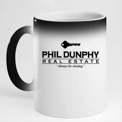 Phil Dunphy Real Estate 11oz Black Color Changing Mug