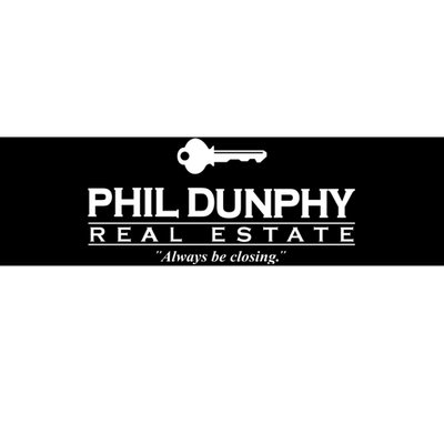 Phil Dunphy Real Estate Bumper Sticker